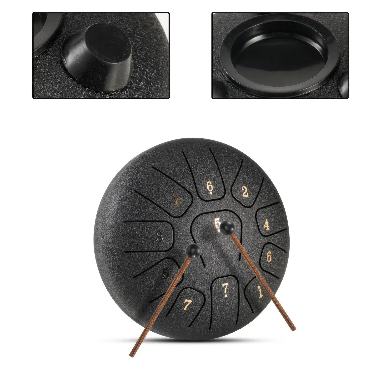 Tambor de Língua de Aço Miwayer - Portátil 11 Notas